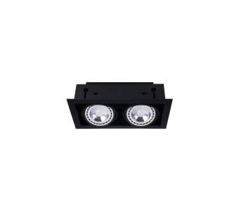 Įleidžiamas šviestuvas DOWNLIGHT BLACK II